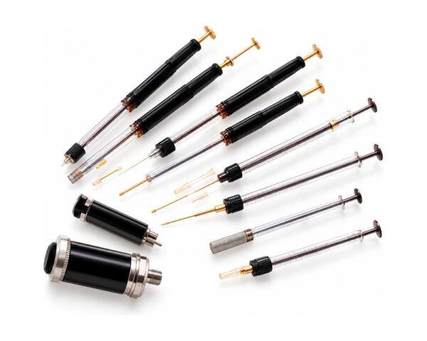 Precision microlitre syringes with fixed and removable needles, for manual and autosampler injection.
