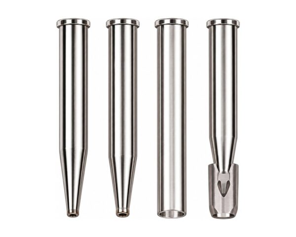 Glass inserts in flat-base, conical and spring-supported formats, for injecting from limited sample volumes.
